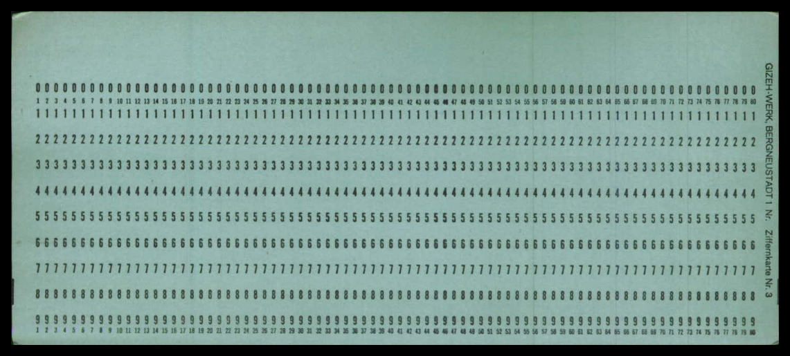 Virtual Punched Card Museum C0091