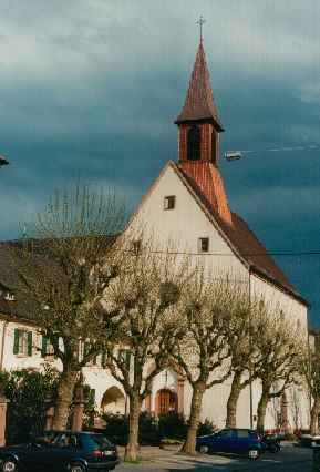Ev. Kirche in der Eisenbahnstr.
